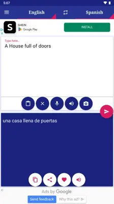 All Language Translator Free android App screenshot 5